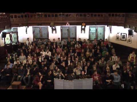 At the Cambridge Union Society (2012)