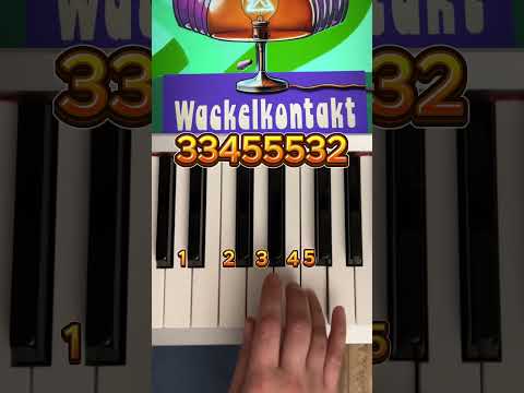 Oimara - Wackelkontakt, Piano Tutorial