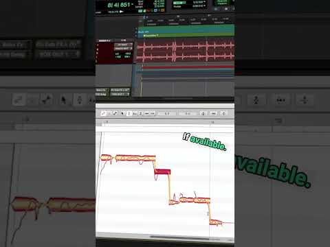 🦅 MELODYNE TIPS PT1  #protools #recording #audioengineer #melodyne #viral #viralshorts #viralvideo
