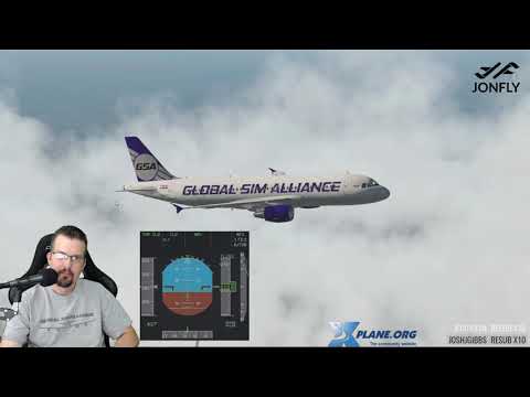X-Plane FlightFactor A320 KGRB KMSP Part 1 of 2 Airbus Student Driver