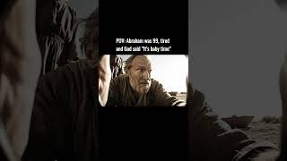 Abraham was 99, dehydrated, and just trying to vibe... then God said, “It’s baby time.”