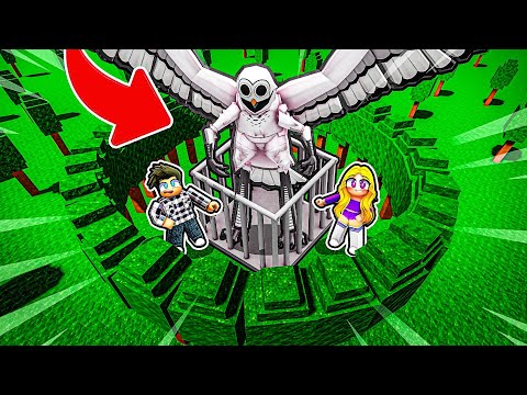 We're TRAPPING the 99 NIGHTS OWL MONSTER IN THE WORST ROBLOX FOREST!!