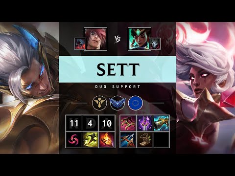 Sett Support vs Karma - EUW Diamond Patch 25.08