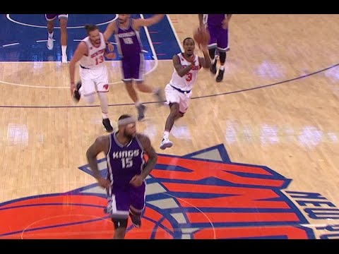 Jennings Banks in Half-Court Heave After Whistle | 12.04.16