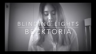 Becktoria Singing at the Office | The Weeknd "Blinding Lights"