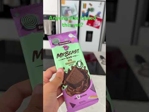 Milk chocolate feastable Mr beast #chocolate #mrbeast #feastables #5 #milkchocolate