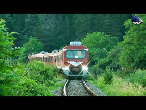 DH2 DMU`s 78-3210-8 & 78-3216-5-[Faulty/Defect] in Apuseni Mountains on Sunset - 14 June 2015