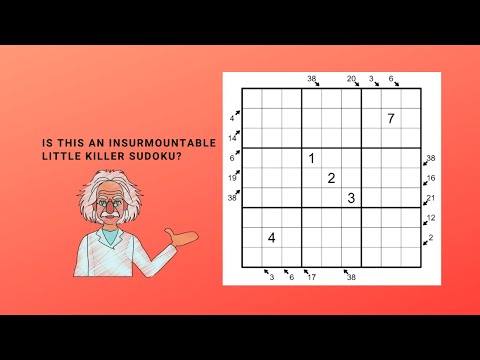 How to solve a hard but pleasant Little Killer sudoku ?