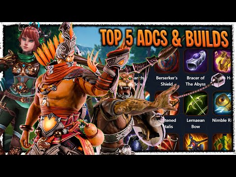 TOP 5 ADCs AND BUILDS RANKED OB20!