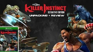 Killer Instinct Definitive Edition unpacking + review