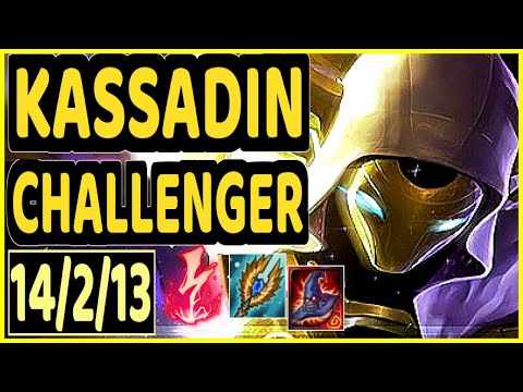DAWIDSONEK (KASSADIN) - 14/2/13 KDA MID CHALLENGER GAMEPLAY - EUW