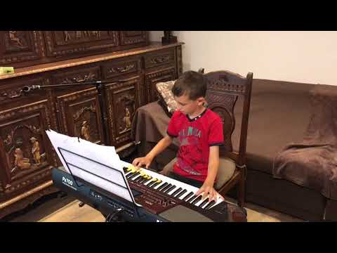 Patrick Opriș - Studiul la orgă