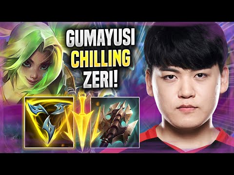GUMAYUSI CHILLING WITH ZERI! - T1 Gumayusi Plays Zeri ADC vs Jinx! | Season 2022