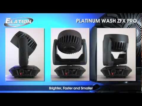 Elation Platinum Wash ZFX Pro