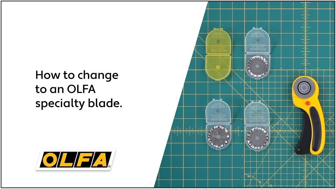 How to Change to an OLFA Specialty Blade