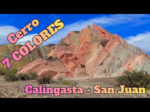 CERRO DE LOS 7 COLORES - Calingasta - San Juan