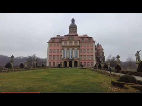 Książ Castle or Książ Zamek.  AMAZING PLACE!!! - Swidnica Poland - ECTV