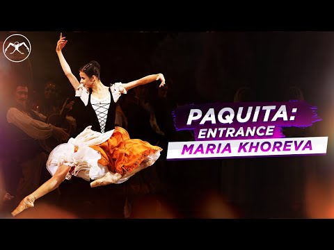 Ballet PAQUITA entrance ballerina Maria Khoreva