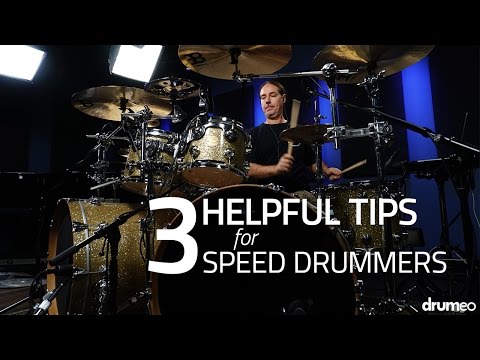 3 Helpful Tips For Speed Drummers by Derek Roddy - Drum Lesson