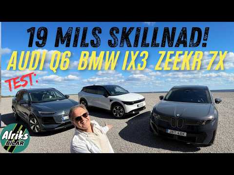 Vi mätte räckvidden på BMW, Audi & Zeekr – resultatet är pinsamt