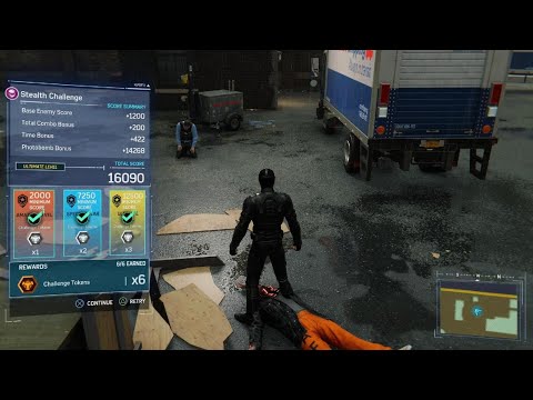 Stealth Challenge #2 (Harlem) - Turf Wars Screwball Challenge | Spider-Man Remastered PS5