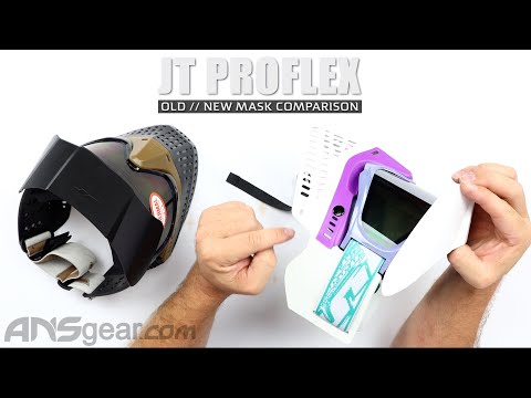 Old vs New JT Proflex Paintball Mask - Comparison