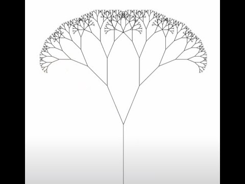 Generative Art Animation Processing Binary Tree Visualization In Processing With Code
