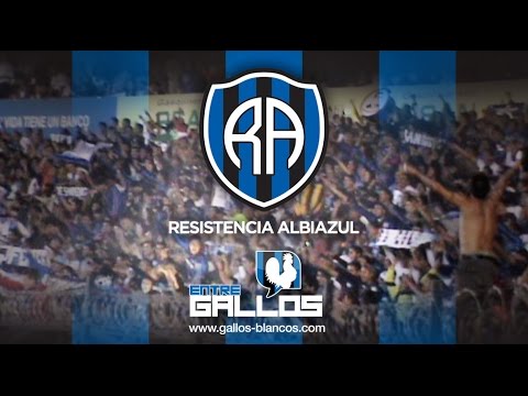 "La mejor del país, Barra Resistencia Albiazul / Entre Gallos / Clásico #GallosBlancos 3-2 #SanLuis" Barra: La Resistencia Albiazul &bull; Club: Querétaro