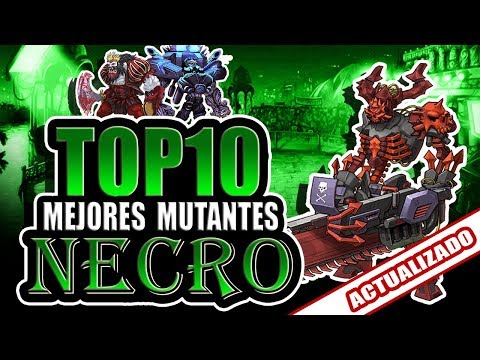 Top 10 Mejores Mutantes Necro - Mutants Genetic Gladiators Video