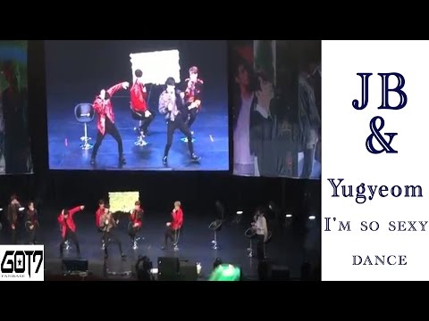 170112 - GOT7 FanMeeting in Taipei - JB &  Yugyeom I'm so sexy dance