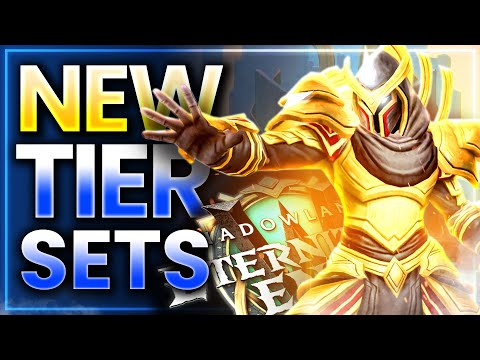 NEW Tier Sets In Patch 9.2 Preview (All Colors) │ Shadowlands Eternity's End
