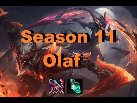 PLAYING JUNGLE OLAF AND WENT ABSOLUTELY CRAZY - SEASON 11 LEAGUE OF LEGENDS