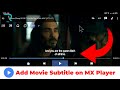 Add Movie Subtitle on MX Player || MX Player Tips 🔥