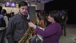 Video thumbnail for NAMM 2020 - Yamaha - Baritone Saxophone - YBS480 by Woodwind & Brasswind is now Music & Arts