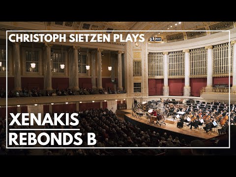 Iannis Xenakis: Rebonds b, Christoph Sietzen live at Konzerthaus Vienna