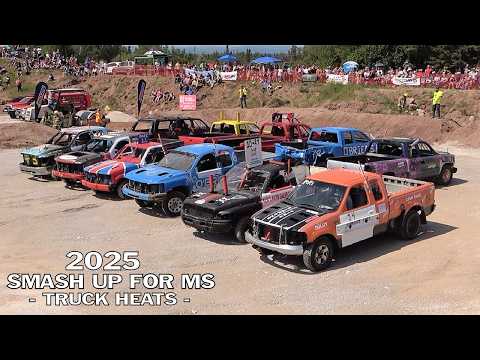 2025 Demolition Derby - Smash Up For MS - Truck Heats