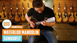 Video thumbnail for Waterloo Mandolin Sunburst | SOUND BITES by GUITARGUITAR