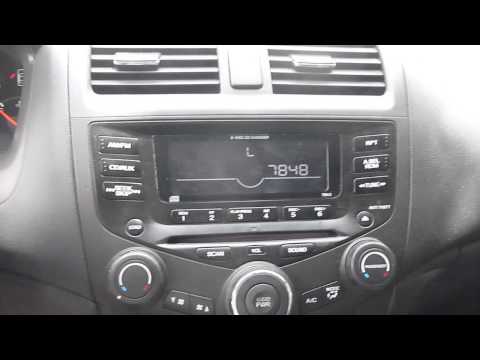 YouTube video about: How to enter honda accord radio code?