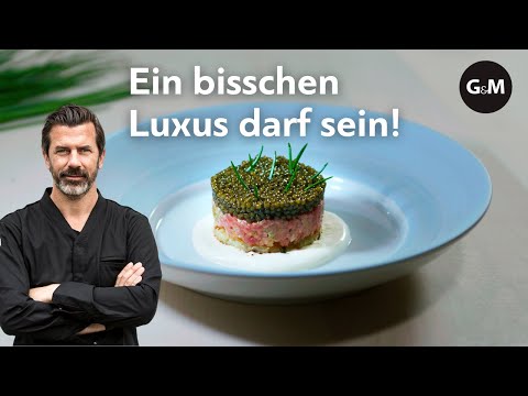Rösti mit Rindstatar von Andreas Caminada | GaultMillau Schweiz