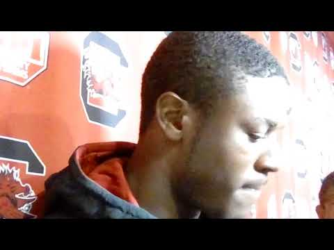 Gamecock cornerback Rashad Fenton