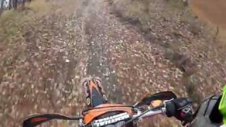 preview picture of video 'KTM Exc Enduro Gopro Hero2 hd onboard'