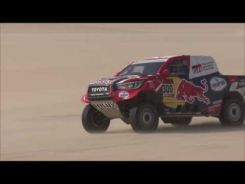 【ダカールラリー ToyotaGazooRacingチームのハイライト動画】ステージ10ハイライト