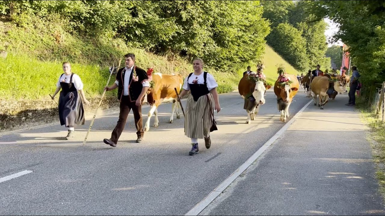 Glückliche Gesichter und weinende Augen am Alpabzug Heimiswil