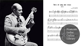 Days of wine and roses (Joe Pass) - transcription