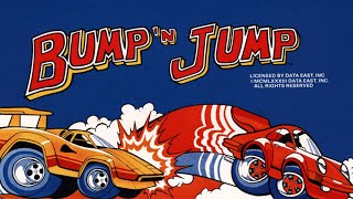 Bump N Jump 1982 Arcade Live FLYER