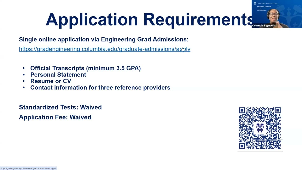 4+1 Info Session - Industrial Engineering & Operations Research Pathways - Fall 2025