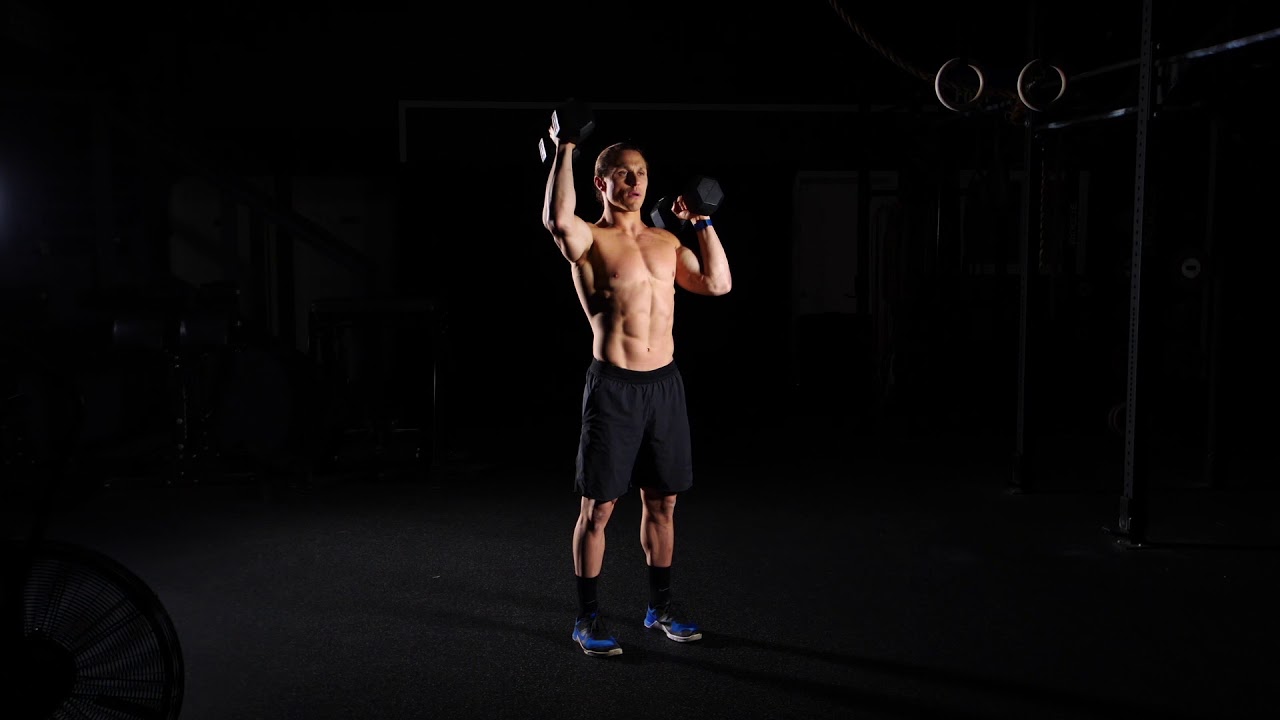 Alternating DB Push Press