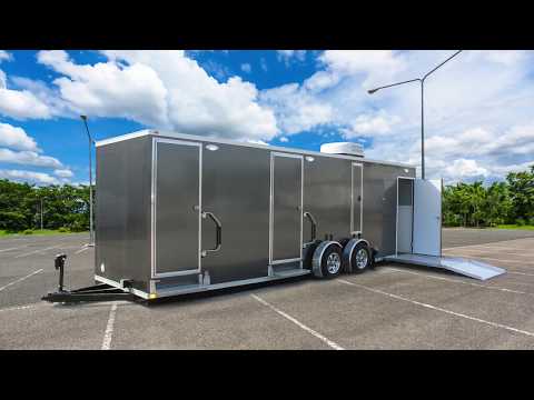 ADA +4 Station Portable Restrooms for Rent or Sale | Molokai Series