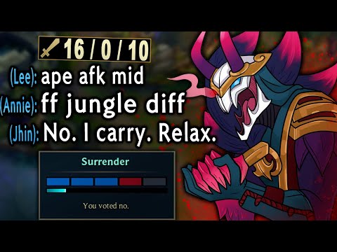 No matter how much your team wants to give up. You can always carry.