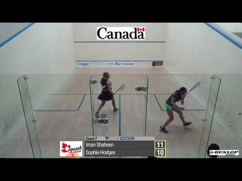 2018 Canadian junior open Squash Championships girls under 15 , 03rd and 04th place